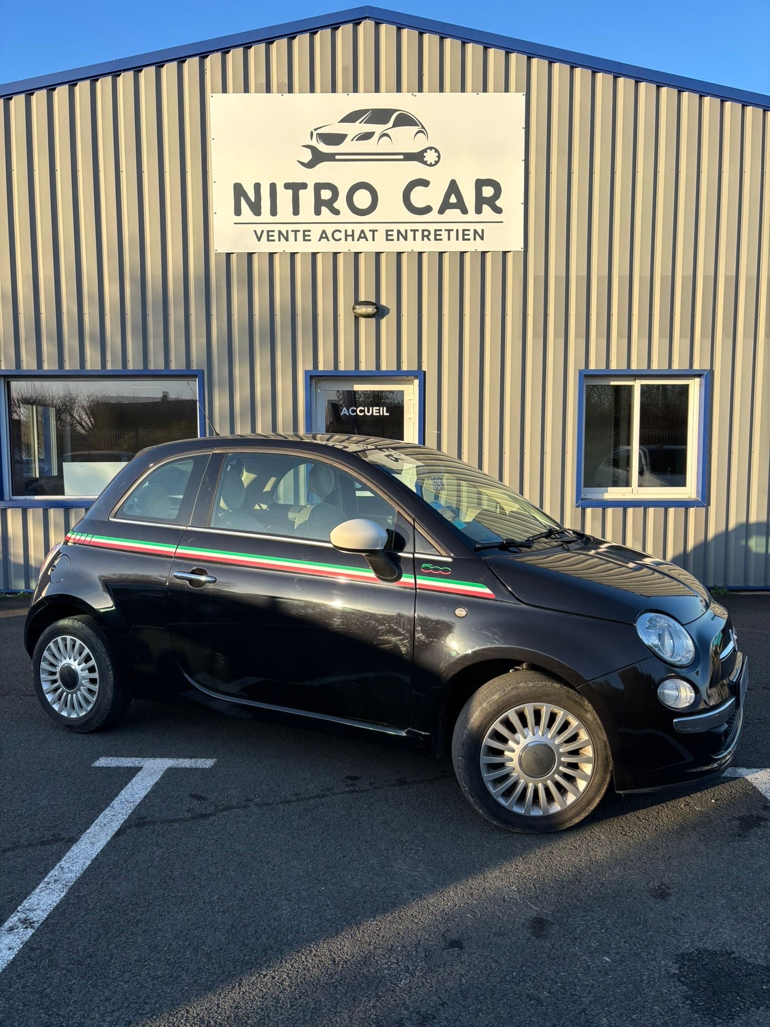 FIAT 500 1.3 D Multijet 75 ch ITALIA - 2010